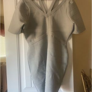 Gray stretch dress size 12 petite. New never worn.25.00